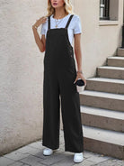 One - piece suspender straight trousers - ElegantAlpha