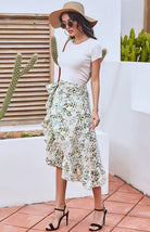 Printed Irregular Skirt - ElegantAlpha®