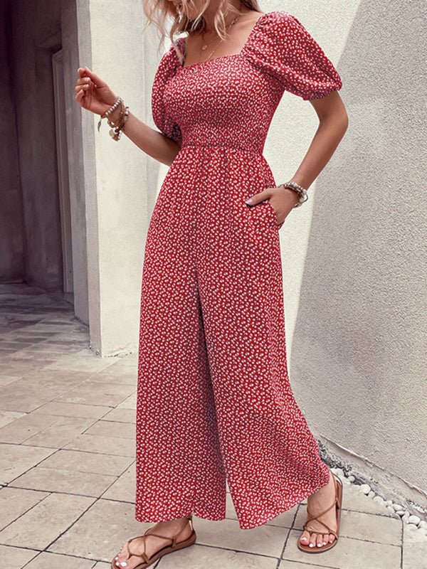 Printed Jumpsuit - ElegantAlpha