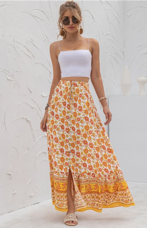 Printed Skirt - ElegantAlpha®