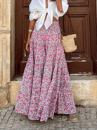 Resort Style Printed Skirt - ElegantAlpha®