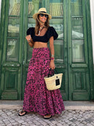 Resort Style Printed Skirt - ElegantAlpha®