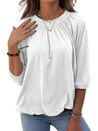 Round Neck T - Shirt - ElegantAlpha®