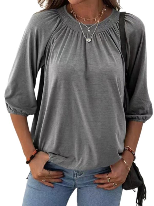 Round Neck T - Shirt - ElegantAlpha®