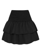 Ruffled Floral Half - length Pleated Skirt - ElegantAlpha®