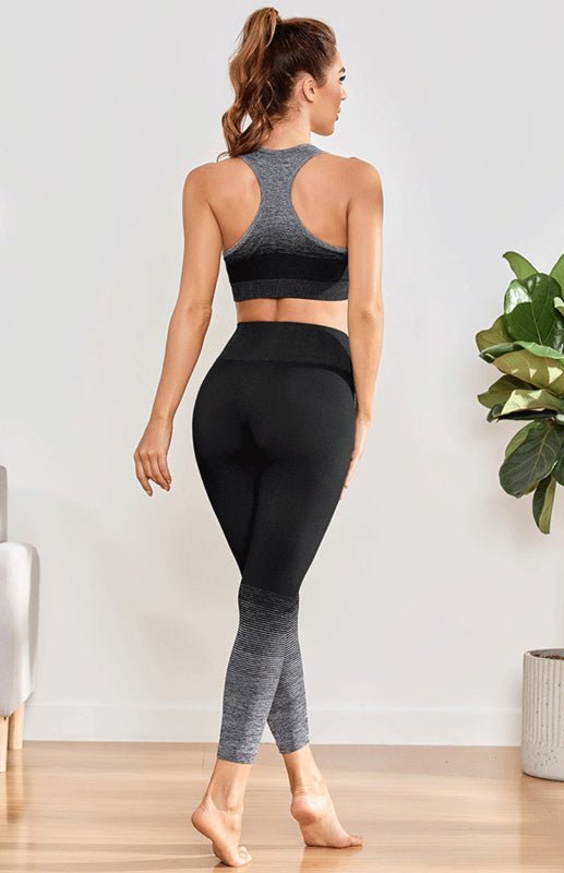 Seamless Wicking Bra Yoga Set - ElegantAlpha®