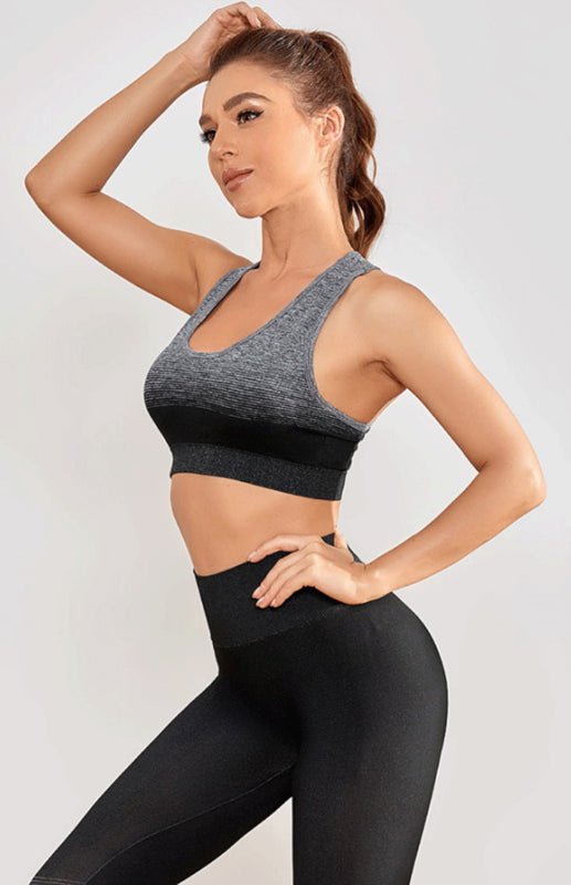 Seamless Wicking Bra Yoga Set - ElegantAlpha®