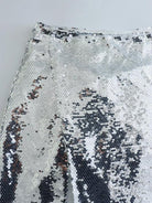 Sequined high waist skirt with slits on both sides - ElegantAlpha®