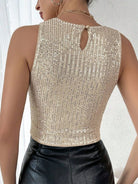 Sequined vest - ElegantAlpha