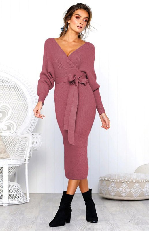 Sexy Long-Sleeved Dress - ElegantAlpha®