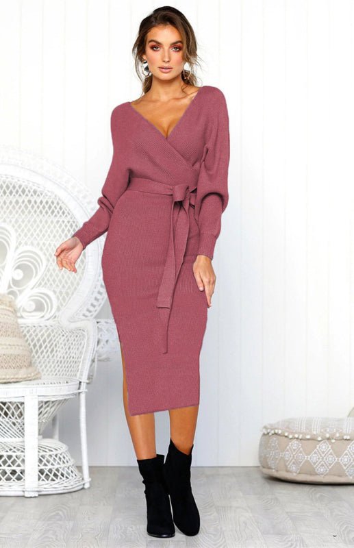 Sexy Long-Sleeved Dress - ElegantAlpha®