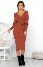 Sexy Long-Sleeved Dress - ElegantAlpha®