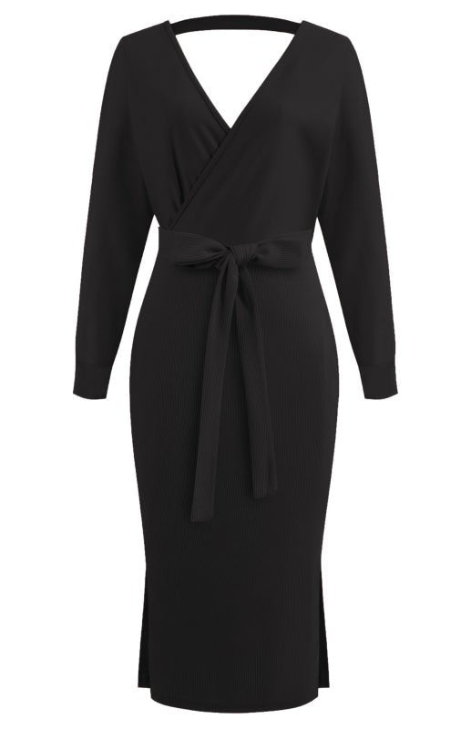 Sexy Long-Sleeved Dress - ElegantAlpha®