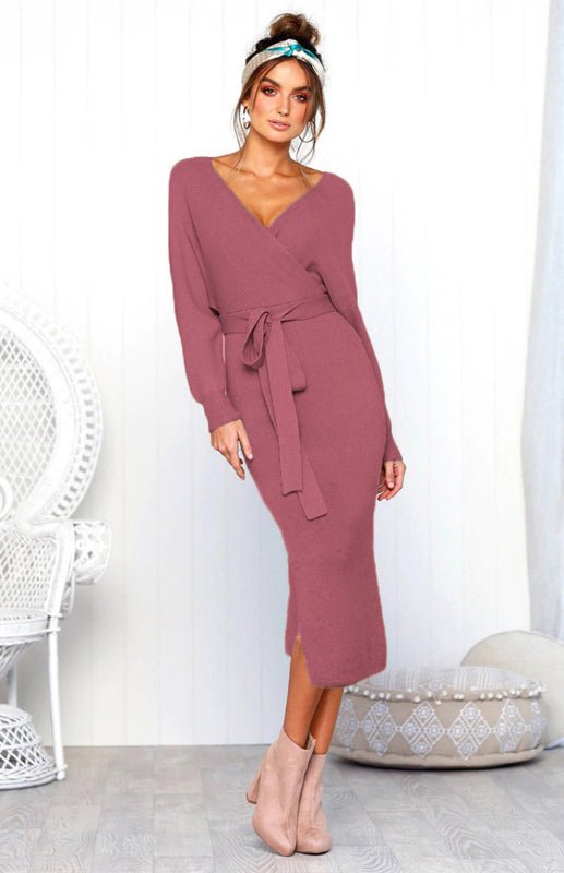 Sexy Long-Sleeved Dress - ElegantAlpha®