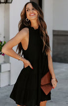 Sleeveless Loose Dress - ElegantAlpha