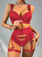 Solid color sexy lingerie sets - ElegantAlpha