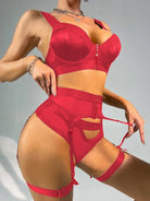 Solid color sexy lingerie sets - ElegantAlpha