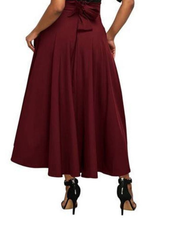 Solid color strap and ankle waist skirt - ElegantAlpha®