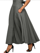 Solid color strap and ankle waist skirt - ElegantAlpha®