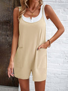 Solid color suspender jumpsuits - ElegantAlpha