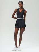 Sports Fitness Tennis Skirt Suit - ElegantAlpha