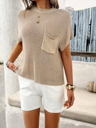 Spring and summer casual knitted shorts suit - ElegantAlpha