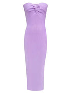 Strapless woolen dress - ElegantAlpha