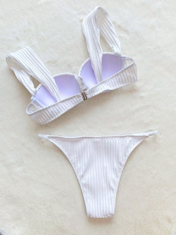 Suspender Two - piece Bikini - ElegantAlpha