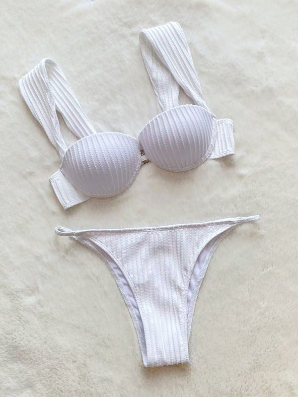 Suspender Two - piece Bikini - ElegantAlpha