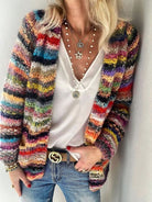 Sweater knitted cardigan - ElegantAlpha