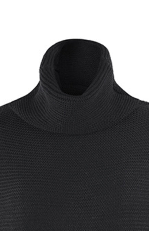 Thick Knit Turtle Neck Pullover Sweater - ElegantAlpha®