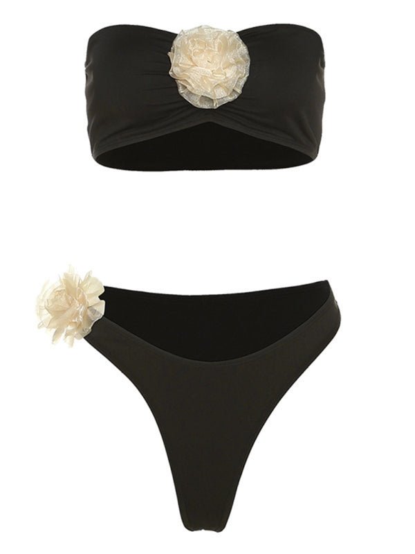 Three - dimensional flower briefs bikini - ElegantAlpha®