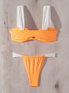 V pleated bikini - ElegantAlpha®