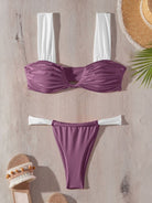 V pleated bikini - ElegantAlpha®