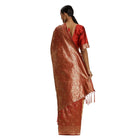 Women's Banarasi Silk Saree (Red, 5 - 6mtrs) - ElegantAlpha