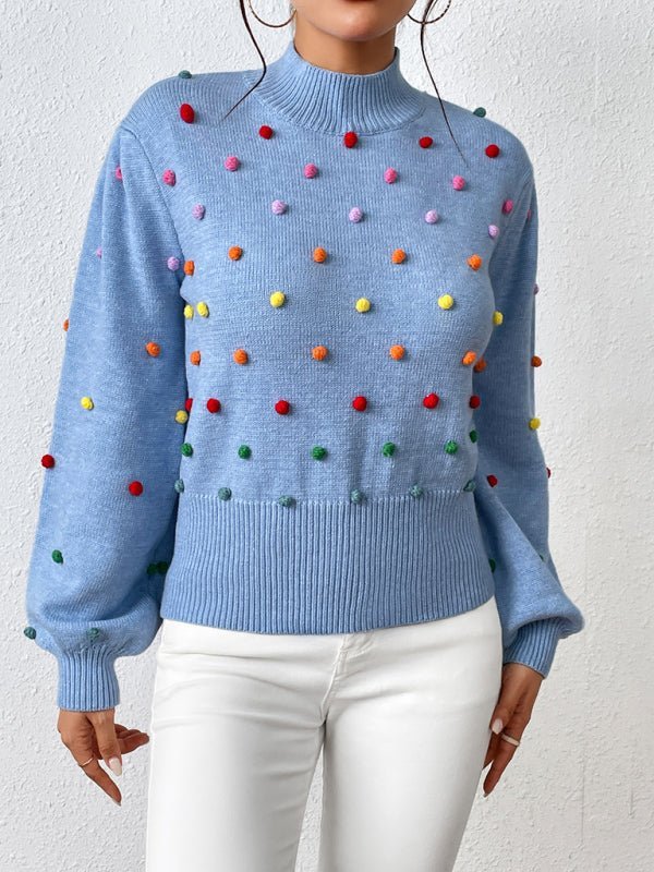 Women's Beaded Knitwear Sweater - ElegantAlpha®