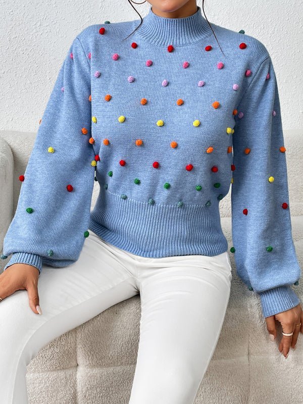 Women's Beaded Knitwear Sweater - ElegantAlpha®