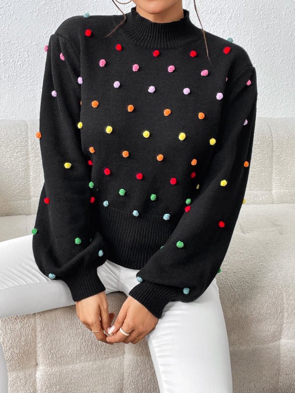 Women's Beaded Knitwear Sweater - ElegantAlpha®