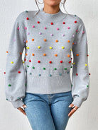 Women's Beaded Knitwear Sweater - ElegantAlpha®