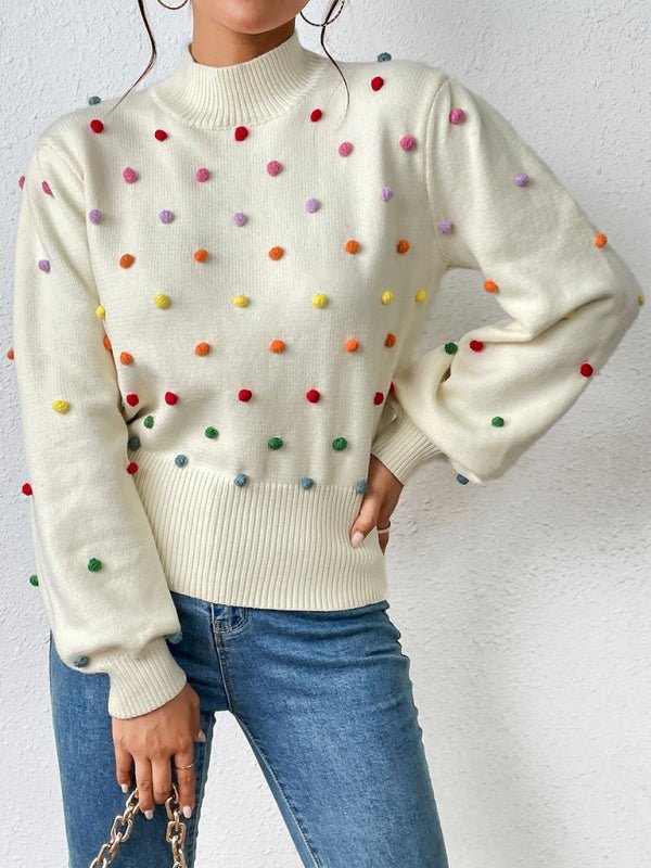 Women's Beaded Knitwear Sweater - ElegantAlpha®