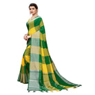 Women's Cotton Saree (Multi, 5 - 6 Mtrs) - ElegantAlpha