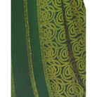 Womens Georgette Digital Printed Saree (Green, 6.25 Mtr) - ElegantAlpha