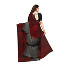 Women's Georgette Saree(Black,5 - 6 Mtrs) - ElegantAlpha