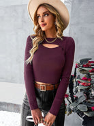 Women's knit hollow out top - ElegantAlpha®