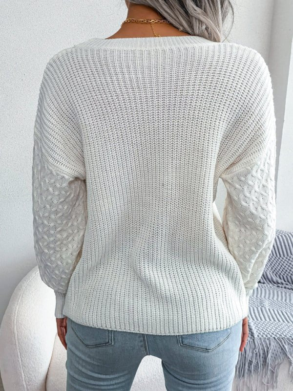 Women's knit sweater - ElegantAlpha®