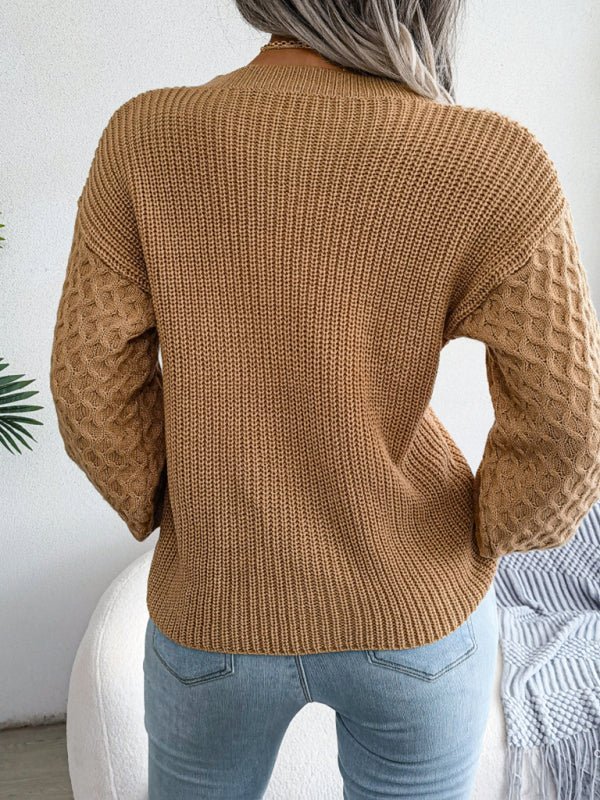 Women's knit sweater - ElegantAlpha®