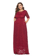 Women's new elegant lace dress - ElegantAlpha