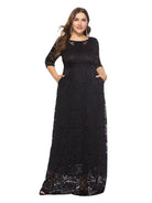 Women's new elegant lace dress - ElegantAlpha