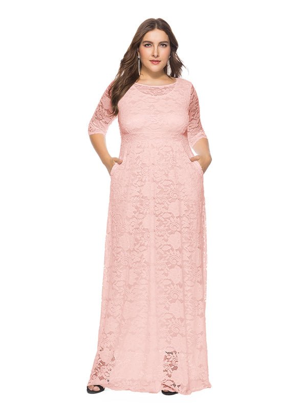 Women's new elegant lace dress - ElegantAlpha