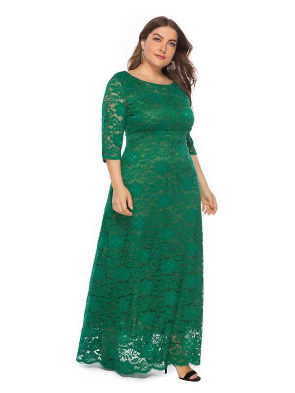 Women's new elegant lace dress - ElegantAlpha